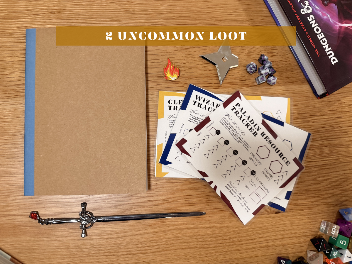 Hero's Pack  ·  DND Mystery Box