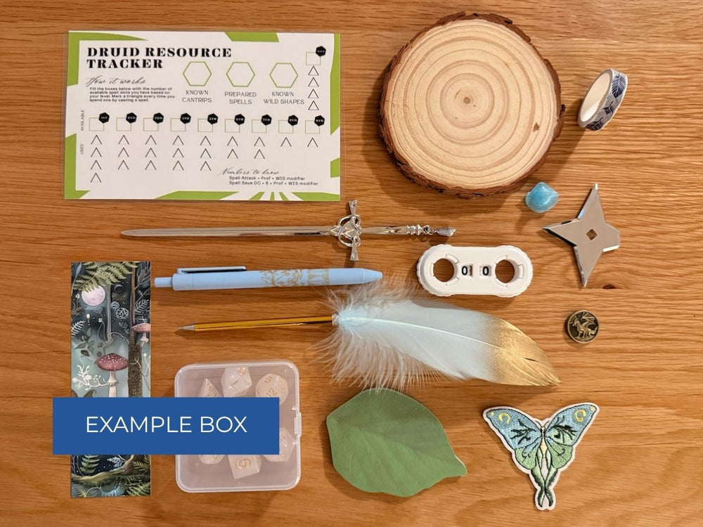 Adventurer's Satchel · DND Mystery Box
