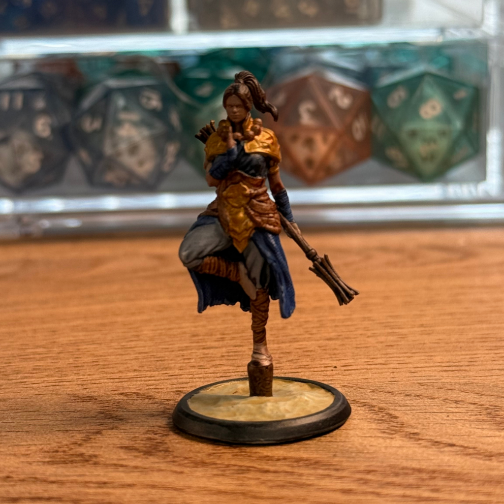 Female Human Monk · PC Painted Mini · 32mm