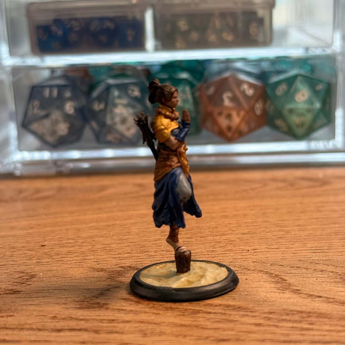 Female Human Monk · PC Painted Mini · 32mm