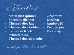 12 DAYS OF LOOT | DND Themed Advent Calendar