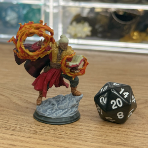 Red Sorcerer · BBEG Painted Mini · 32mm