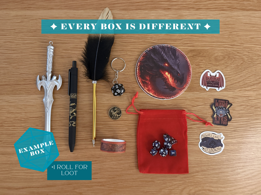 Apprentice’s Pouch  ·  DND Mystery Box