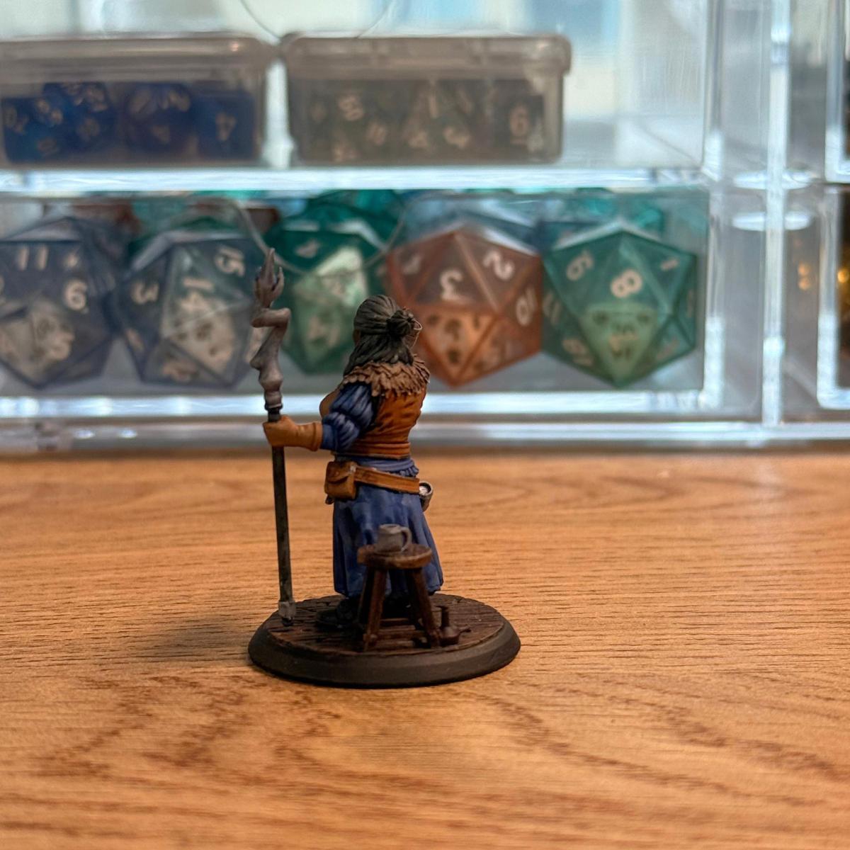Female Cleric · PC Painted Mini · 32mm