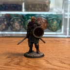 Male Human Fighter · PC Painted Mini · 32mm