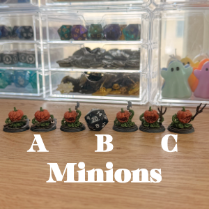 Pumpkin Army Mini Set · Pumpkin Lord, Lieutenants, and Minis · 28mm