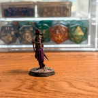 Female Drow · PC Painted Mini · 32mm