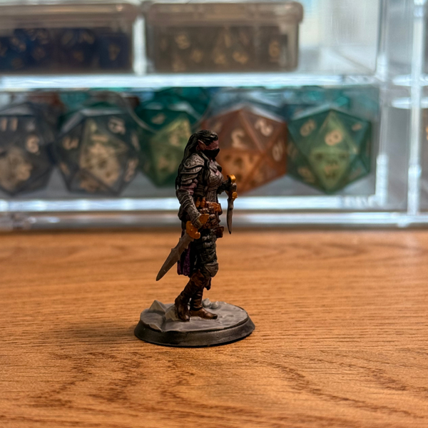 Female Drow · PC Painted Mini · 32mm