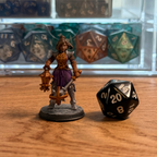 Female Human or Halfling Paladin · PC Painted Mini · 32mm