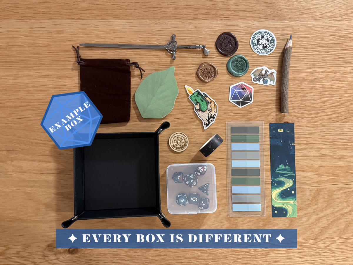 Adventurer's Satchel  ·  Mystery DND Box