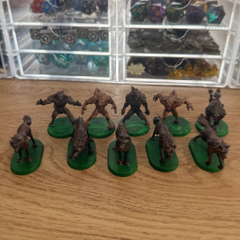 Wolf and Werewolf Minis · Painted Mini Army · 32mm