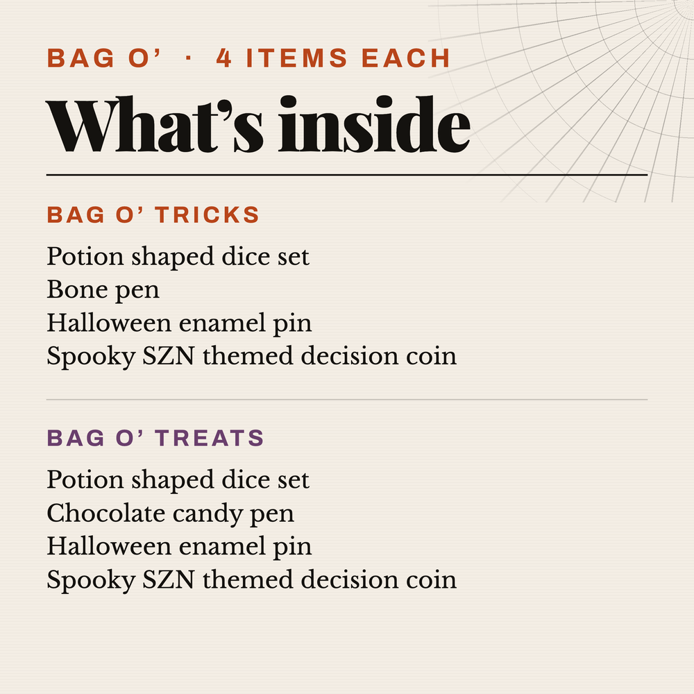 SPOOKY SZN · Seasonal Boxes