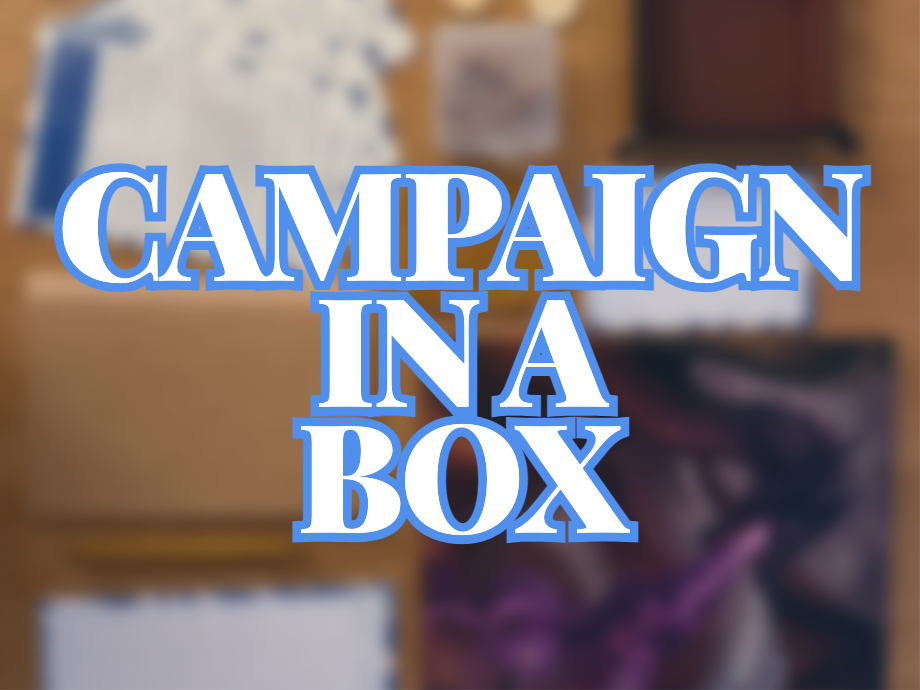 Campaign in a Box · DND Party Starter Set
