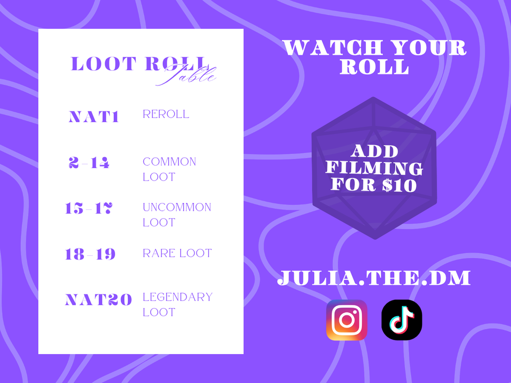 Dragon's Hoard ·  Deluxe DND Mystery Box