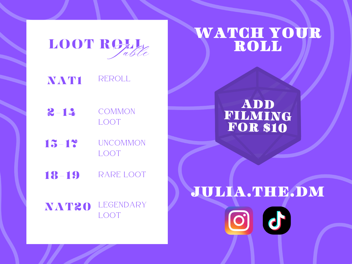 Dragon's Hoard ·  Deluxe DND Mystery Box