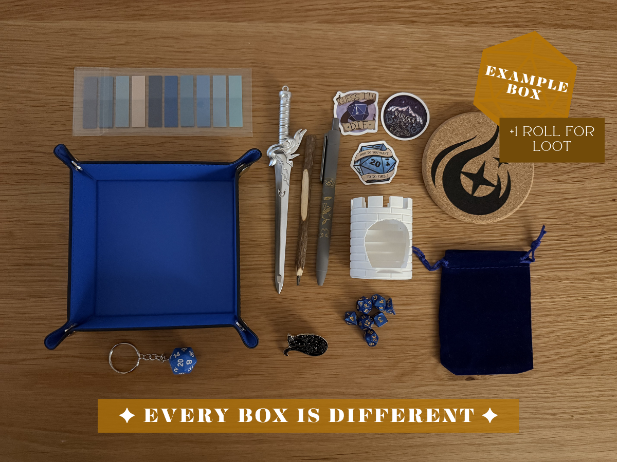 Hero's Pack  ·  DND Mystery Box