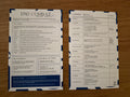 DND Reference Sheet