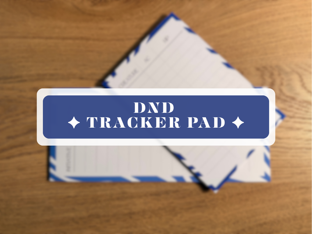 DND Combat Tracker Pads (Singles)