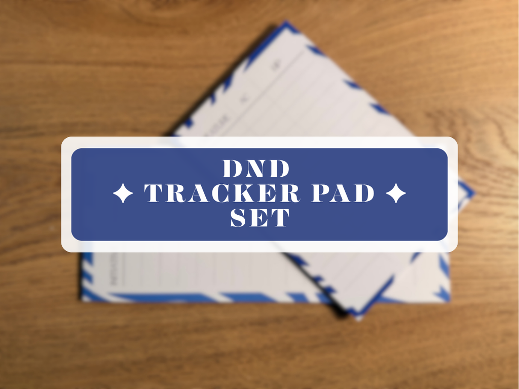 DND Combat Tracker Pad Set