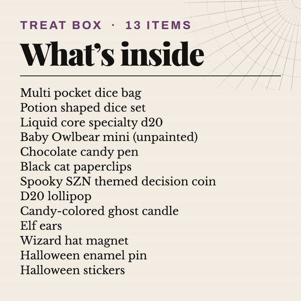 SPOOKY SZN · Seasonal Boxes