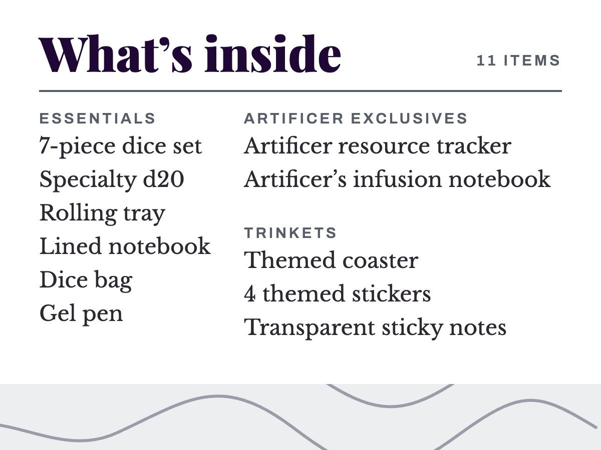Artificer Class Kit