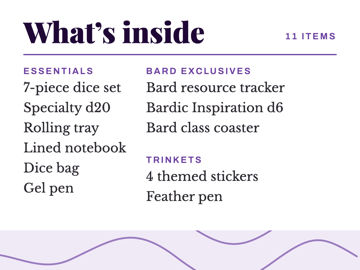 Bard Class Kit