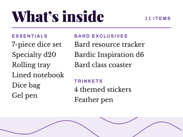 Bard · Class Starter Kit