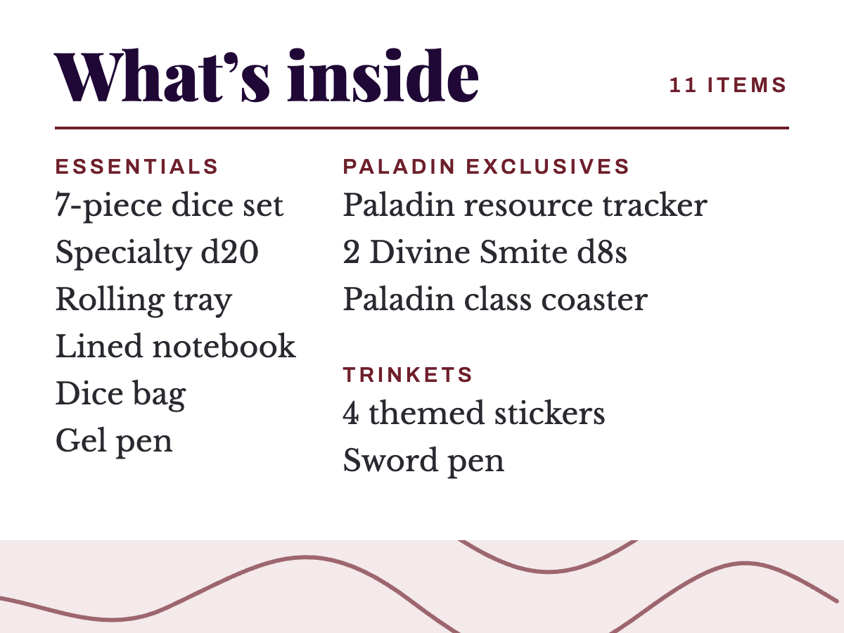 Paladin Class Kit