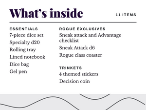 Rogue · Class Starter Kit