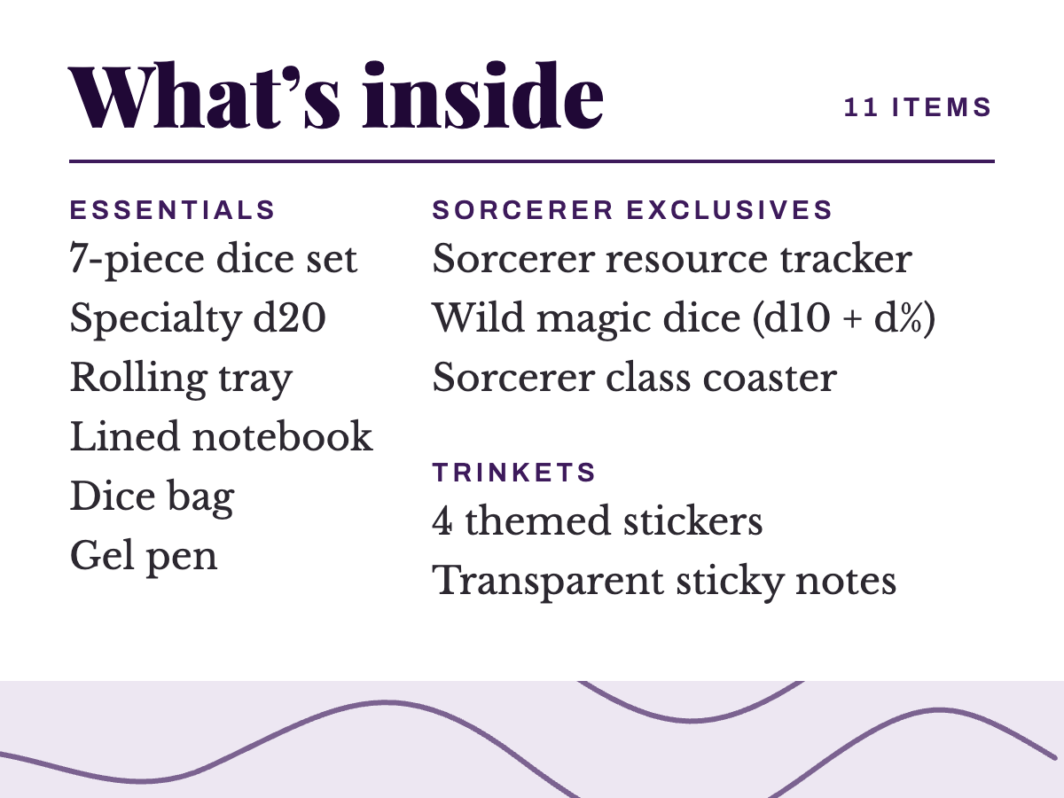 Sorcerer Class Kit